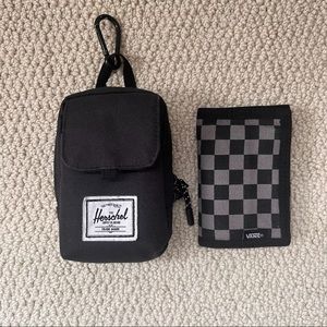 Hershel/Vans wallet duo 💫 2 for $22